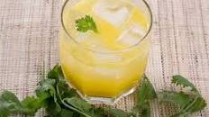 Mango-Ginger Cocktail With Cilantro Recipe
