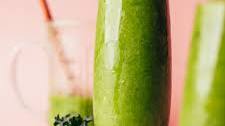 Mango Ginger Kale Green Smoothie