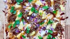 Mango Habanero Pulled Pork Pizza