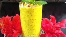Mango Lassi With Chia Seeds