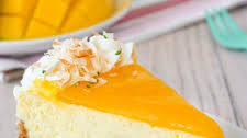 Mango Lime Cheesecake
