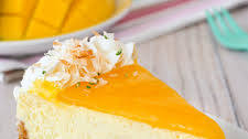 Mango Lime Cheesecake
