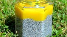 Mango Lime Chia Pudding