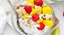Mango Lime Chia Pudding (Paleo + Vegan)