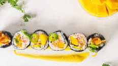 Mango Madness Sushi Roll