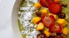 Mango Matcha Smoothie Bowl