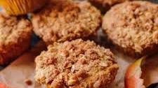 Mango Muffins with Oatmeal Crumb Topping