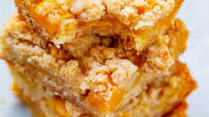 Mango Oatmeal Crumble Bars Recipe