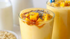 Mango Oats Breakfast Smoothie Recipe