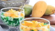Mango-Pandan Dessert
