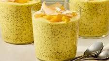 Mango, Passion Fruit & Coconut Chia Pudding