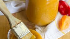 Mango-Peach-Habanero Barbecue Sauce