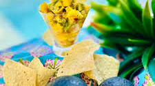 Mango Pineapple Salsa with Avocado