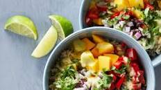 Mango Rice Salad Bowls