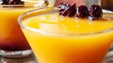 Mango & Rum Tropical Sunrise Cocktail