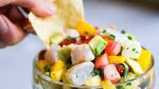 Mango Shrimp Ceviche Recipe with Pineapple
