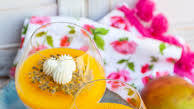 Mango Vanilla Panna Cotta Recipe (video)