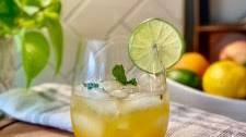 Mango Vodka Sour Cocktail
