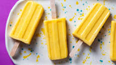 Mango Yogurt Popsicles Recipe
