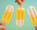 Mango coconut popsicles