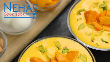 Mango delight recipe | how to make mango dessert | creamy mango custard recipe