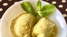 Mango mint Sorbet