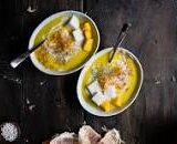 Mango pomelo sago, with haupia.