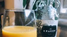 Mango rum smoothie