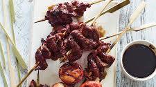 Maple Apple Pork Skewers