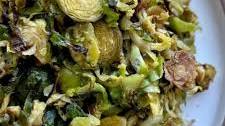 Maple Balsamic Brussel Sprouts (Stove-Top)