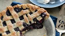 Maple Blueberry Pie