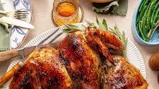 Maple-Bourbon Glazed Turkey