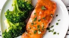 Maple Bourbon Salmon