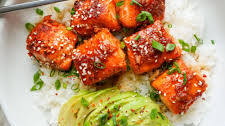 Maple Ginger Salmon Bites | 20 Min Meal