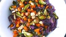 Maple-Mustard Roasted Vegetables