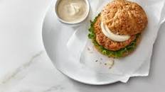 Maple Salmon Burgers