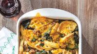 Maple Sausage & Waffles Overnight Casserole