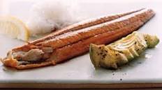 Maple-Soy-Glazed Mackerel Fillets with Avocado