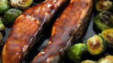 Maple Soy Glazed Salmon