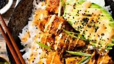 Maple Sriracha Tofu Bowls