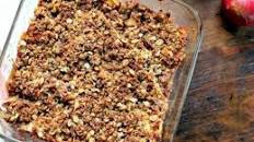 Maple Walnut Apple Crisp