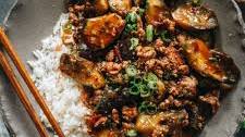 Mapo Eggplant (麻婆茄子)