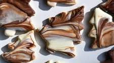 Marbled Chocolate Covered Sugar Cookies