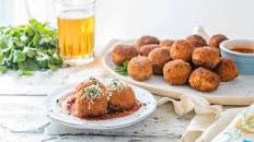 Marra's Fried Tomato and Mozzarella Arancini