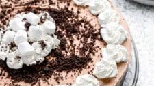 Marshmallow Chocolate Pie