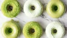 Matcha Baked Doughnuts