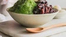 Matcha Bingsu (Green Tea Shaved Ice Dessert)