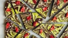 Matcha Chocolate Bark