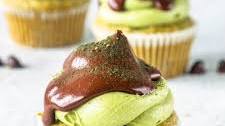 Matcha Chocolate Chip Cupcakes