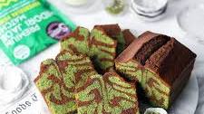 Matcha & Chocolate Marble Cake